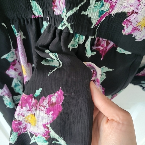 A.L.C Hollis Floral Silk Dress - Picture 12 of 14